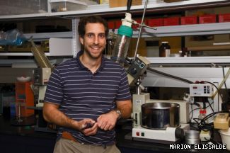 Pat Forgione has come to Concordia to study the chemistry of medicines.